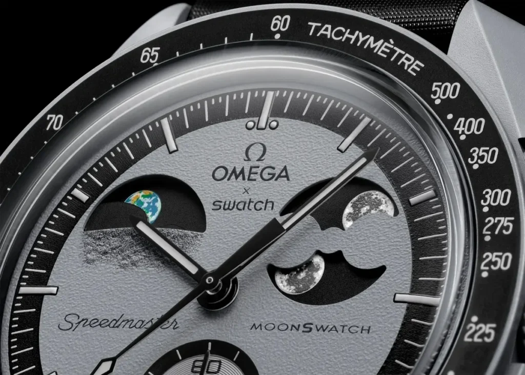 Omega Swatch アースフェイズ クロノ